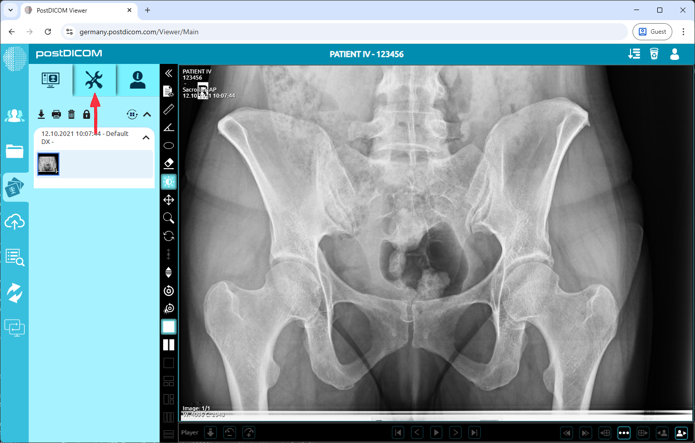 Using Calibration Tool